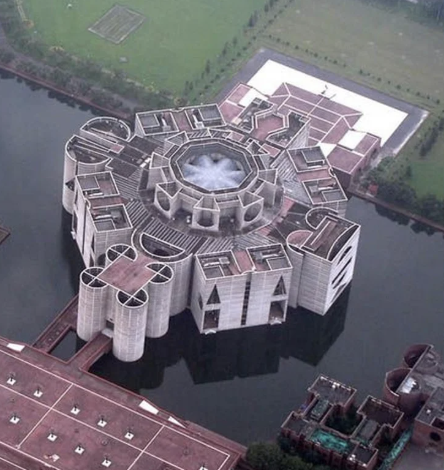 National Assembly, Dhaka — Aerial View