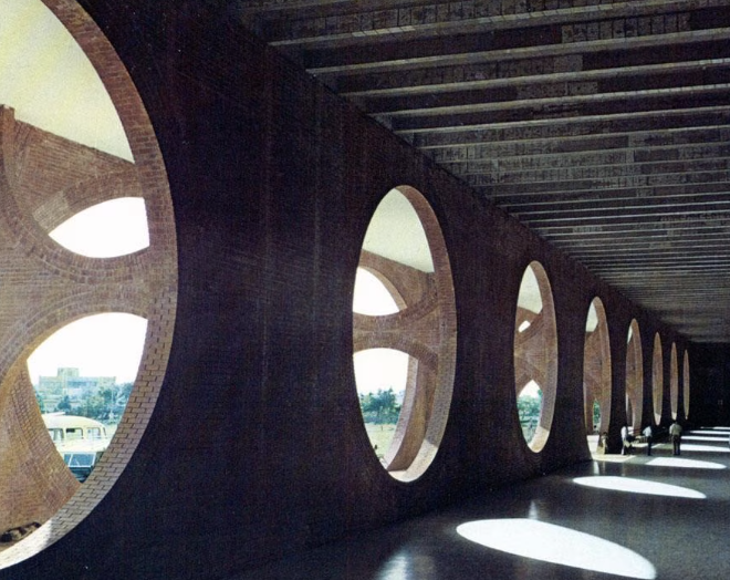 Interior — Circular Openings in Concrete