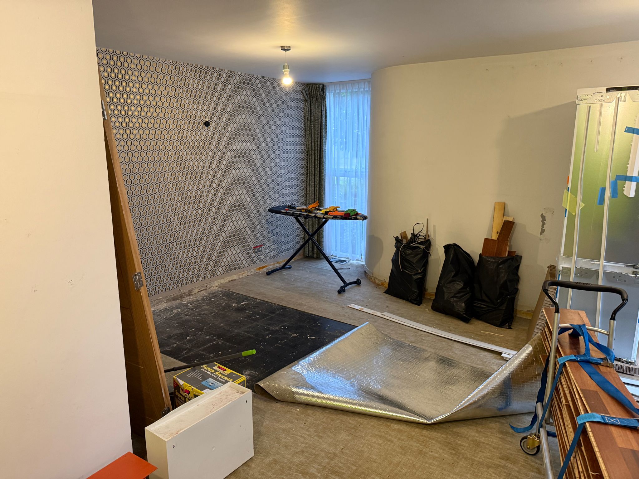 Renovation in Progress — Wide View